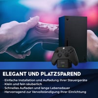 Nabíjacia stanica DR1TECH PowerSetX pre Xbox One X/S a Series X/S ovládač s 1200 mAh batériou - príslušenstvo pre bezdrôtový Xbox ovládač 6