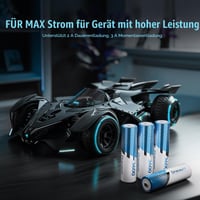 Dracutum 1,5V AA Lítium Újratölthető Akkumulátor 16 db, 3600mWh Nagy Kapacitású Li-ion Ceruza Elem Blink Kamerához és Egyéb Eszközökhöz 5