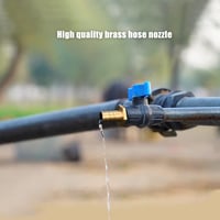 Drado Sárgaréz Tömlőcsatlakozó Adapter 3/4" Külső Menet x 1/2" Tömlővég (14mm) - Tartós Vízálló Kötőelem Kerti Locsoláshoz - 2db Szett 7