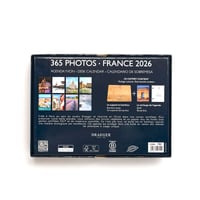 Stolový kalendár DRAEGER Paris 1886 na rok 2026, 20x15 cm, 12 mesiacov, francúzsky motív, papier s certifikátom FSC 2