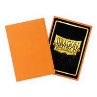 Obaly na karty Dragon Shield Matte Orange – japonská veľkosť (57x87 mm), 60 ks – kompatibilné s TCG ako Yu-Gi-Oh, Naruto, Cardfight & Vanguard 3