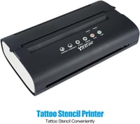 Imprimantă termică pentru tatuaje Dragonhawk ZY003-2 - negru 8