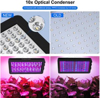 DragonLight BW2000 LED Növénylámpa Teljes Spektrumú UV-IR Fénnyel, Veg/Bloom Kapcsolóval, 3m Kábellel Szobanövényekhez, Zöldségekhez és Virá 5