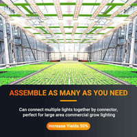 DragonLight MW4000 LED Növénylámpa - 200W Teljes Spektrumú UV-IR Fénnyel, 3m Kábellel, Növénysátorhoz, Üvegházhoz, Beltéri Növényekhez 4
