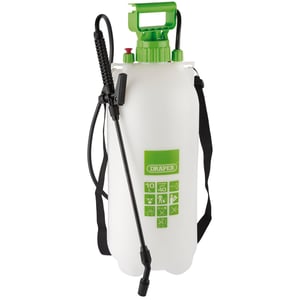 Draper 82469 tlačna prskalica na kolicima 10 l s EPDM pumpom, zelena, za herbicide, insekticide i fungicide, vrtna prskalica