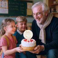 Dreaku Fa Virágjelölő Készlet - 8 db "Köszönöm, hogy segítettél fejlődni" Üzenettel - Tanároknak, Búcsúajándéknak, Virágtartóba 6