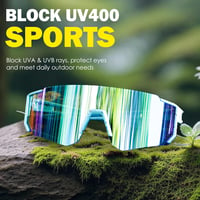Dreaku Gyermek Kerékpáros Szemüveg 3 db-os Szett - UV400 Védelem, Polarizált, Szélálló Napszemüveg Fiúknak és Lányoknak, Biciklizéshez, Spor 7