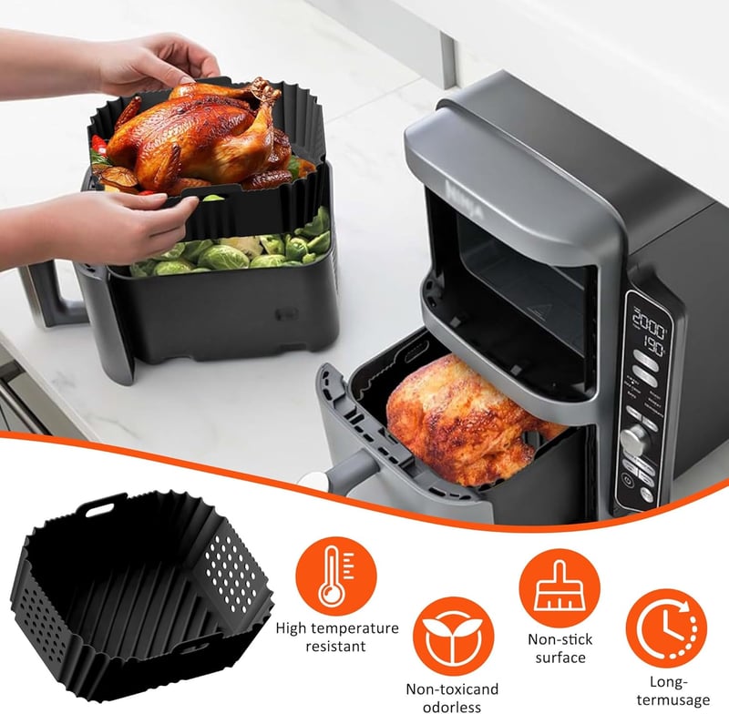 Dreaku Ninja légfryer szilikon forma készlet XL SL400EU AF400EU AF300EU
