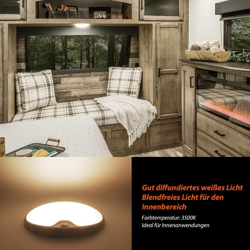 Dream Lighting LED Mennyezeti Lámpa Autóhoz Lakóautóhoz Hajóhoz 12V