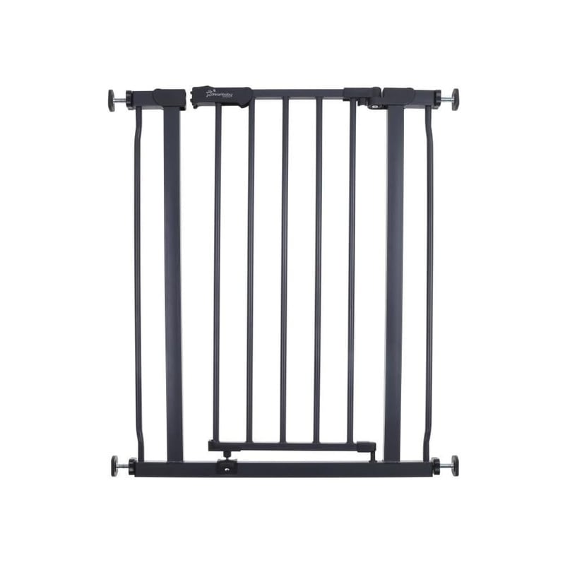 Poartă de siguranță Dreambaby AVA Slimline pentru bebeluși și câini – fixare prin presiune, lățime 61-68 cm, înălțime 76 cm – antracit