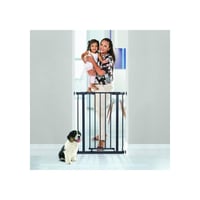 Poartă de siguranță Dreambaby AVA Slimline pentru bebeluși și câini – fixare prin presiune, lățime 61-68 cm, înălțime 76 cm – antracit 6