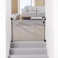 Dreambaby G8201BB Behúzható Biztonsági Gyerekkapu – Extra Széles és Magas Hálós Kapu – Max. 140 cm Széles és 93 cm Magas – Fehér 5