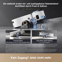 Robotický vysávač Dreame Aqua10 Ultra Roller Complete a nabíjacia stanica, 30 — Iba samotný vysávač bez stanice (stav: pozri 2. obrázok) 7