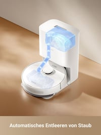 Robotický vysávač a mop Dreame D10 Plus Gen 2, automatické vyprázdňovanie nádoby na prach, 90-dňová výdrž úložiska, LiDAR navigácia, sací výkon 6000 Pa, výdrž batérie 285 minút 4