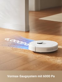 Robotický vysávač a mop Dreame D10 Plus Gen 2, automatické vyprázdňovanie nádoby na prach, 90-dňová výdrž úložiska, LiDAR navigácia, sací výkon 6000 Pa, výdrž batérie 285 minút 2