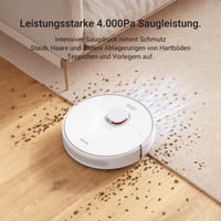 Robotický vysávač Dreame D10 Plus s automatickým vyprázdňovaním, LiDAR navigáciou, sacím výkonom 4000 Pa, 170-minútovou výdržou batérie, WiFi, aplikáciou a podporou Alexa 10
