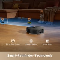 Robotický vysávač a mop 2 v 1 Dreame D20 Air Plus, sací výkon 20 000 Pa, ochrana proti namotávaniu, samo-vyprázdňovacia stanica, hĺbkové čistenie a inteligentná navigácia 10