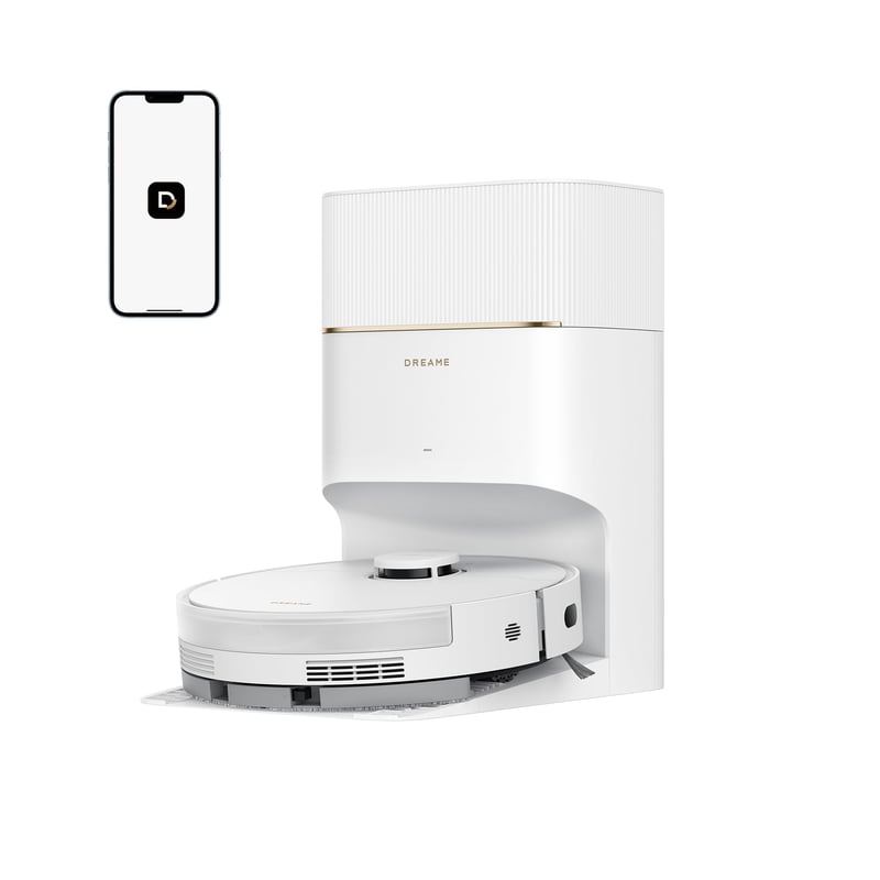 Robotický vysávač Dreame D20 Pro Plus, sací výkon 13000 Pa, kefa DuoBrush na zvieracie chlpy, čistenie rohov, automatické vyprázdňovanie, LDS navigácia, mopovanie, 5