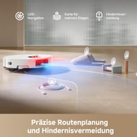 Robotický vysávač Dreame D20 Pro Plus, sací výkon 13000 Pa, kefa DuoBrush na zvieracie chlpy, čistenie rohov, automatické vyprázdňovanie, LDS navigácia, mopovanie, 5 7