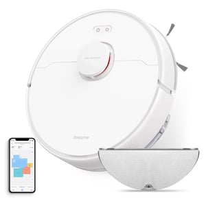 Robot aspirator cu funcție de mop Dreame D9 Max, 4000 Pa, navigație LDS, recipient de praf 570 ml, mapare pe mai multe niveluri, control prin aplicație și Alexa