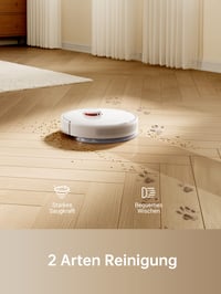 Robot aspirator cu funcție de mop Dreame D9 Max, 4000Pa, navigație LDS, recipient de praf de 570ml, autonomie de 150 de minute, mapare pe mai multe niveluri, aplicație și Alexa 7