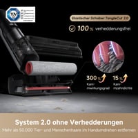 Tyčový vysávač na mokré a suché vysávanie Dreame H15 Pro, cielené čistenie penou FoamWash, inteligentné dávkovanie, robotické rameno AI 2.0, technológia TangleCut 2.0, čistenie kefy pri 100 °C 6