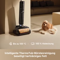 Tyčový vysávač na mokré a suché vysávanie Dreame H15 Pro, cielené čistenie penou FoamWash, inteligentné dávkovanie, robotické rameno AI 2.0, technológia TangleCut 2.0, čistenie kefy pri 100 °C 5