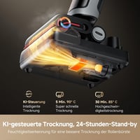 dreame H15 Pro meleg-hideg porszívó, 85°C vízzel, 22000Pa szívóerő, hajszáleltávolítás, robotkar, RGB érzékelés 9
