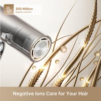 Uscător de păr Dreame Hair Gleam, 110.000 RPM, debit de aer 65 m/s, 200 de milioane de ioni negativi, control al temperaturii și al fluxului de aer, 330 g, gri 5