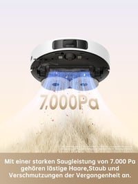 Dreame L10s Plus Robot Porszívó és Felmosó Automatikus Ürítéssel, 7000 Pa Szívóerő, 90 Napos Portároló, Automata Felmosóemelés, Siri Kompatibilis 4