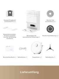 Dreame L10s Plus Robot Porszívó és Felmosó Automatikus Ürítéssel, 7000 Pa Szívóerő, 90 Napos Portároló, Automata Felmosóemelés, Siri Kompatibilis 8