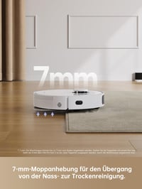 Robotický vysávač a mop Dreame L10s Pro Gen 2, sací výkon 7000 Pa, systém mopovania DuoScrub, automatické zdvíhanie mopu, ultrazvuková detekcia kobercov, zvieracie chlpy 4