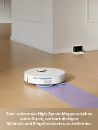 Robotický vysávač a mop Dreame L10s Pro Gen 2, sací výkon 7000 Pa, systém mopovania DuoScrub, automatické zdvíhanie mopu, ultrazvuková detekcia kobercov, zvieracie chlpy 3