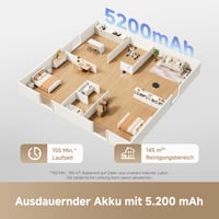 Robotický vysávač a mop Dreame L10s Pro Gen 3, sací výkon 13 000 Pa, technológia DuoScrub 6