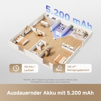 Robotický vysávač a mop Dreame L10s Pro Gen 3, sací výkon 13 000 Pa, technológia DuoScrub 6