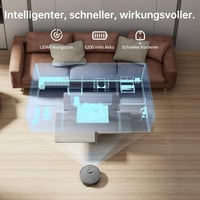 dreame L10s Pro robotporszívó mop funkcióval, 5300Pa szívóerő, 3D akadályérzékelés, WiFi vezérlés 4