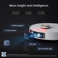 Robotický vysávač a mop Dreame L20 Ultra Complete, technológia MopExtend, sací výkon 7000 Pa, biely, viditeľne používaný stav 10