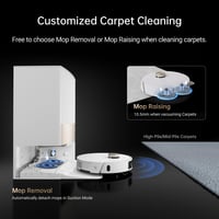 Robotický vysávač a mop Dreame L20 Ultra Complete, technológia MopExtend, sací výkon 7000 Pa, biely, viditeľne používaný stav 4