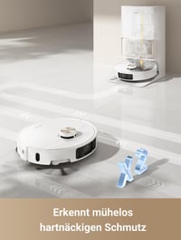 Robotický vysávač a mop Dreame L40 Ultra, s výsuvným ramenom — s 1 vreckom na prach, čistiaci prostriedok nie je súčasťou balenia (stav: pozri 2. obrázok) 9