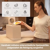 Dreame SF25 Aparat za usitnjavanje ostataka hrane, Trion sustav s tri noža, ugljeni filtar, kontrola mirisa, 2,5 L, 27 dB, samočišćenje, kompaktan, bijeli 8