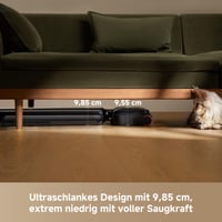 Dreame T12 Pro-A Mokrý a suchý vysávač s mopom, sací výkon 25 000 Pa, 95 °C samočistenie a sušenie horúcim vzduchom, proti zamotávaniu, čierny 2
