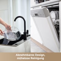 Dreame Tasti 5 v 1 Prenosná sklenená teplovzdušná fritéza, 2 nádoby (2,5 l + 4,5 l), 6 mm borosilikátové sklo, 3D cirkulácia vzduchu, vhodná do umývačky riadu 10