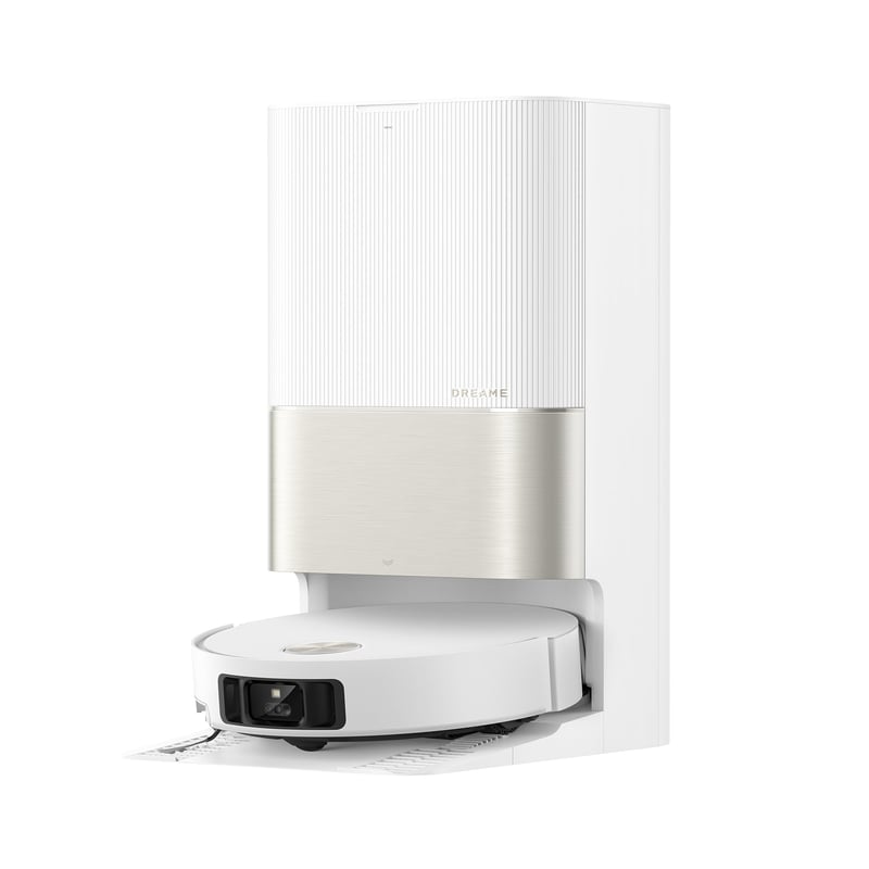 Robotický vysávač s funkciou mopovania Dreame X50 Ultra Complete, sací výkon 20 000 Pa, prekonávanie prekážok do 6 cm, čistenie pri 80 °C, AI rozpoznávanie prekážok