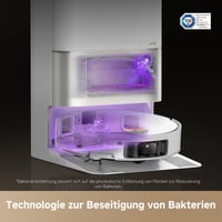 Robotický vysávač s funkciou mopovania Dreame X50 Ultra Complete, sací výkon 20 000 Pa, prekonávanie prekážok do 6 cm, čistenie pri 80 °C, AI rozpoznávanie prekážok 6