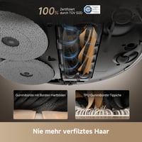 Robotický vysávač s funkciou mopovania Dreame X50 Ultra Complete, sací výkon 20 000 Pa, prekonávanie prekážok do 6 cm, čistenie pri 80 °C, AI rozpoznávanie prekážok 4