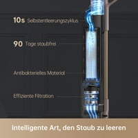 dreame Z10 Station robotporszívó 2,5L porgyűjtővel, 150AW szívóerő, 65 perc üzemidő 6