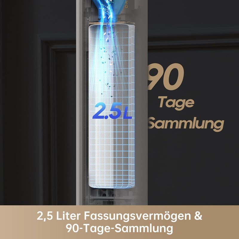dreame Z10 Station robotporszívó 2,5L porgyűjtővel, 150AW szívóerő, 65 perc üzemidő