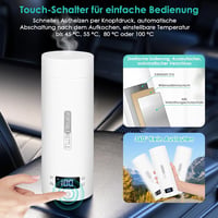 Fierbător auto Dreamhigh, 450 ml, 96 W, oțel inoxidabil - 12V 5