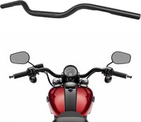 DREAMIZER 25mm Motorkerékpár Kormány Bobber Cafe Racer Cruiser Chopper Fekete 7