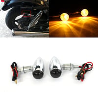 DREAMIZER set 4 semnalizatoare moto 12V tip glonț, universale pentru scutere, cruisere, ATV-uri și motociclete off-road 3
